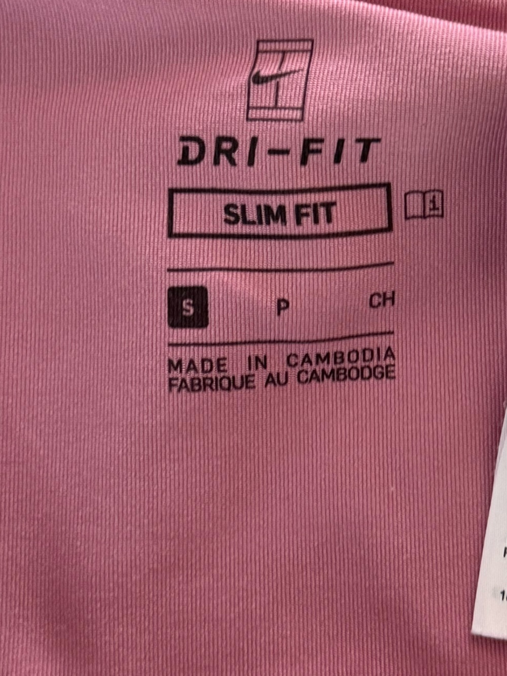 Nike Dusty Rose Tennis Skirt with Built in Shorts - Picture 4 of 4